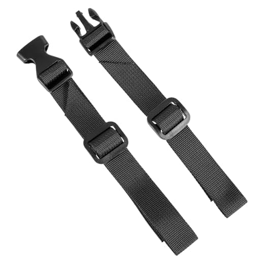 2 Stück Schwarz Schnellverschluss Rucksackgurt Verstellbarer Brustgurt Rucksack Rucksackriemen Nylon Allzweck Gurtband für Wandern Joggen Außerhalb