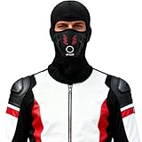 Sturmhaube Mütze Fahrradmaske Winterwinddichte Kapuze für Motorrad und...