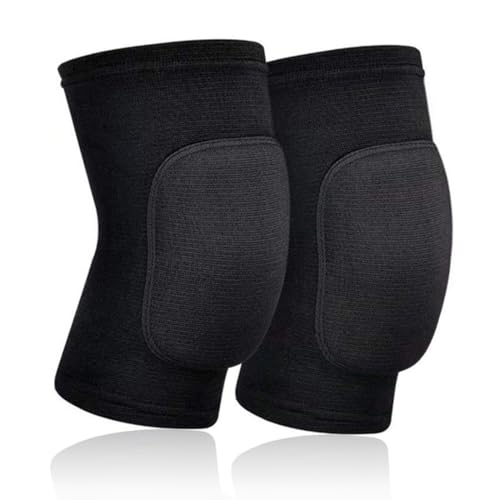 SIVZUMO Confezione da 2 ginocchiere da danza, set di ginocchiere sportive in spugna, ginocchiere elastiche traspiranti, per evitare collisione elastica, ginocchiere da danza per corsa, sport, yoga