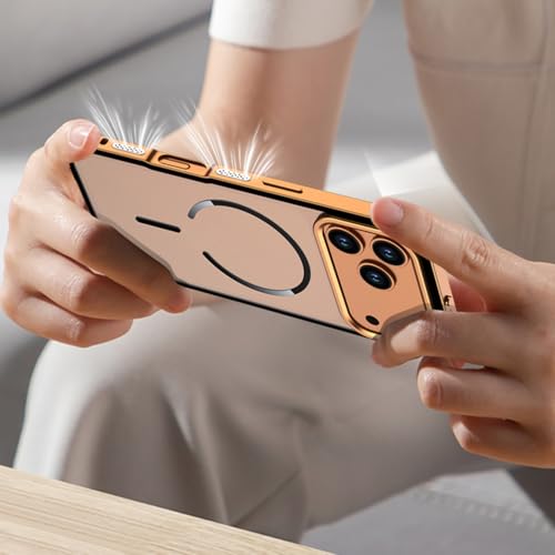 Étui magnétique iPhone gris avec béquille cachée antichoc