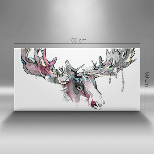 Peinture murale d'art Abstraction d'orignal de Wallfluent - 4