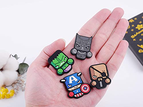 20 Pcs Fridge Pvc Magnets Set Refrigerator Magnets 2X1.9 Inch, Cute Fridge Magnet Set For Home Office School Locker Cabinet Decorative Cover Hold Photo, Set Of 20 Characters #TOP3