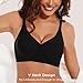 habibee Bra for Women No Underwire Comfort Seamless Bras Push Up Wireless Bras Full Coverage Bralettes, Bra Extender