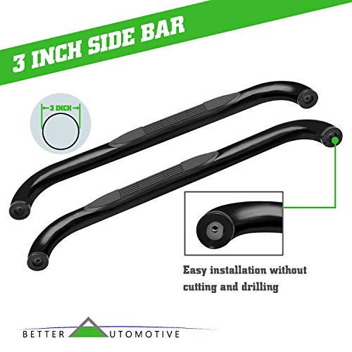 Barras Laterales Nerf Step de 3" para Jeep Wrangler miniatura 3