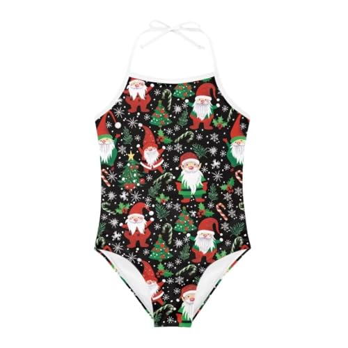 Image of Christmas Kids One-Piece Swimsuits Beach Swimwear Bathing Suit for 3-10 Years Girls
