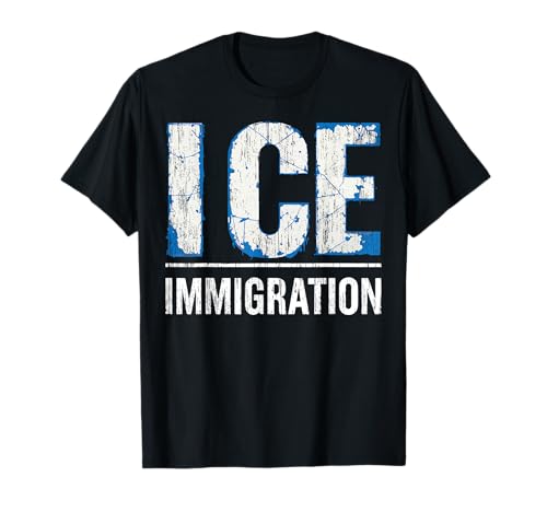 Funny Ice Immigration Retro T-Shirt