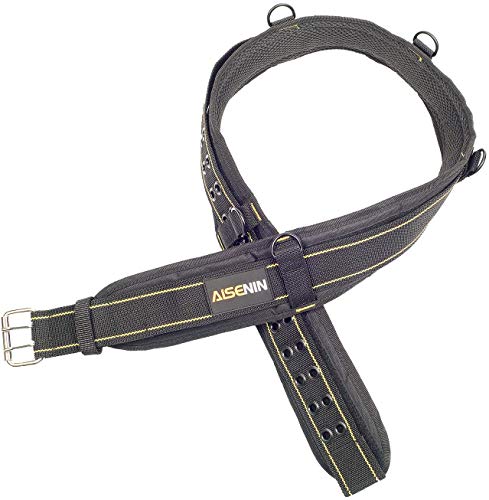 3 Inch Padded Tool Belt Work Tool Belt For Heavy Duty Work(Yellow And Black) #TOP1