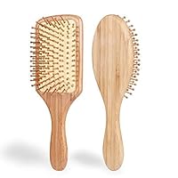 Algopix Similar Product 16 - Hair Brush  ELVASEN 2 Pack Natural