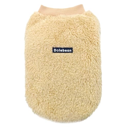 OYIWINMI Hundepullover 2 Stück, Hunde Klamotten Grau und Braun, Warm Fleece Haustierpullover für Kleine Mittel Hunde, Weiche Welpenkleidung Winter Herbst, Geeignet für Chihuahua Bichon Bulldogge (M)