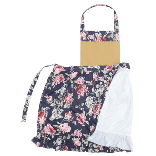 HANABASS Grembiule da Giardinaggio Regolabile con Design per Lavoro Del Abbigliamento Protettivo per Donne