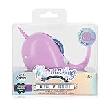 NPW Mermazing Narwhal Tape Dispenser, Holographic Blue Tape