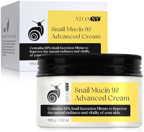 Advanced Snail 92 All in One Cream, Deep Hydration & Nourishment ...