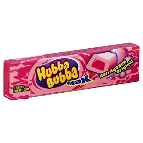 Hubba Bubba Chicle Max Original, Pack de 5 unidades