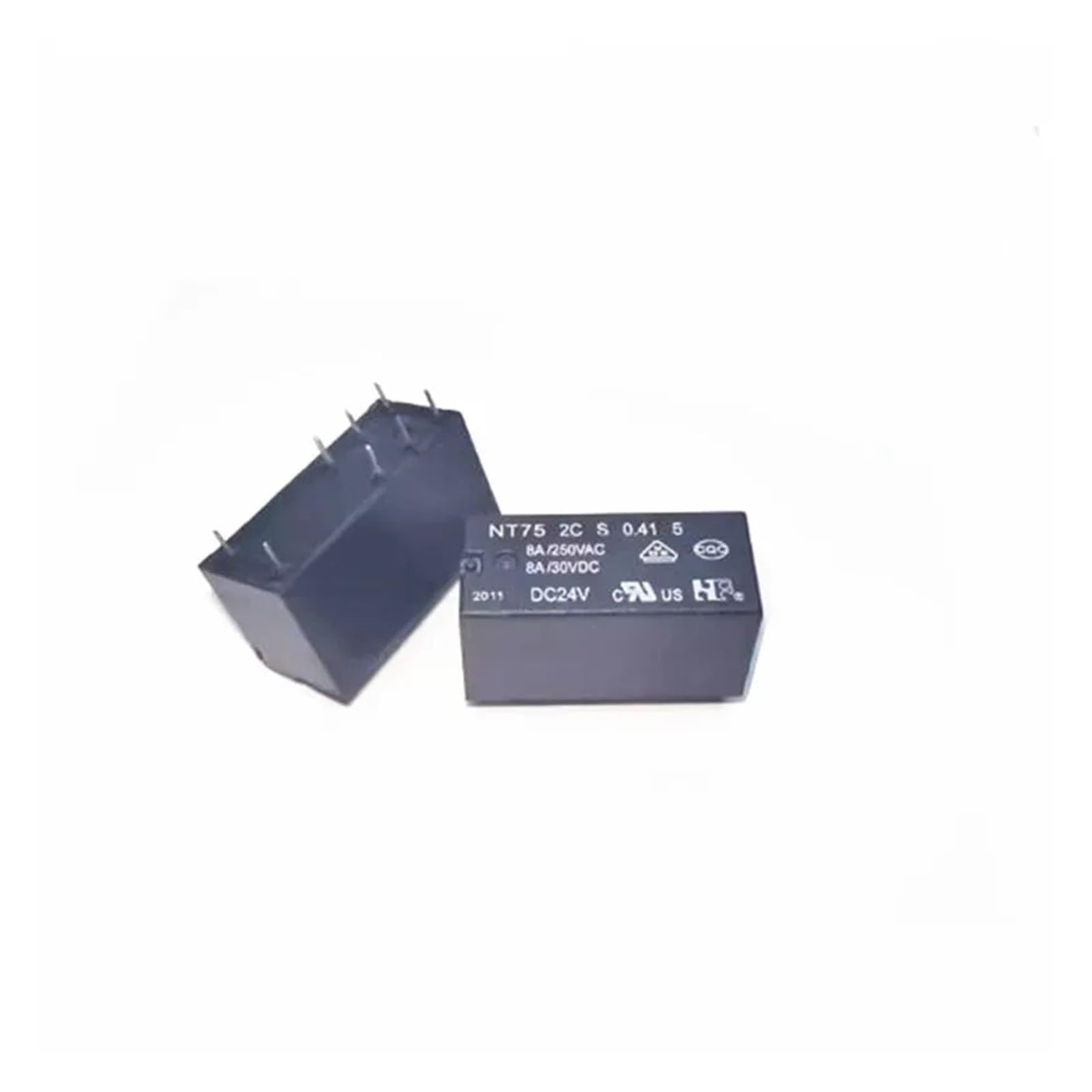 OSHZIKJII Relay NT75 2C S 0.41 5 24V 24DCV DCV24 8PIN(10PCS)