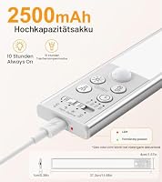 Gritin 2026 Gen 2 Schrankbeleuchtung Unterbauleuchte Küche-37,3 cm/2er Pack – Ansicht 8