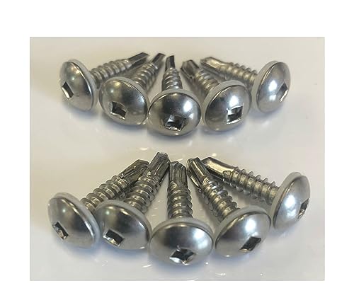 7967S Qty 10 07967-S Silver Skin Screws - 10 Pack 7967-S Qty 10