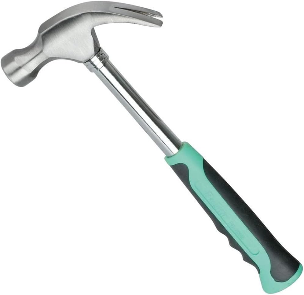 SATMW PD-2609 Claw Hammer 8oZ/0.5 Pound Iron Hammer Woodworking Nail Hammer Claw Hammer Safety Hammer
