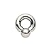 Monster Screwball Rings, Surgical Steel Prince Albert Jewelry for Stretched Piercing (1/2" gauge (12.7mm) - 5/8")