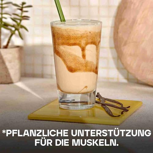 Bulk Vegan Protein Powder, Pflanzlicher Protein-Shake, Vanilla, 1 kg, New & Improved Formula
