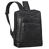 SAC À DOS EN CUIR ÉLÉGANT POUR ORDINATEUR PORTABLE : Votre sac à dos cuir véritable – 