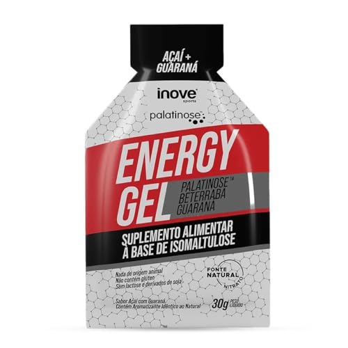 Energy Gel Palatinose Sachê (30g), Açaí + Guaraná