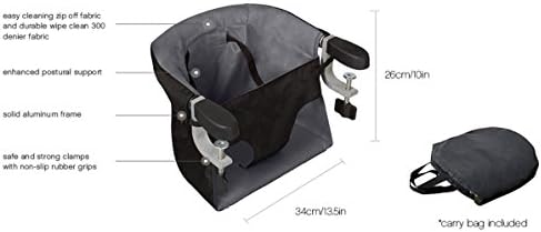 Mountain Buggy Pod MB2-POD21 Babies' Chair for Attaching to Table Portable Grey