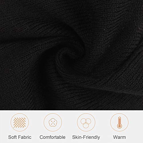 Pesaat Classic Winter Knit Kids Hat Skull Cap For Toddler Boys Girls Autumn Men Women Fisherman Beanie  thumb #3