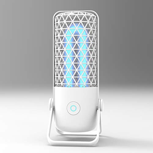 Preisvergleich Produktbild Sterilisationslampe, UV-Antibakteriell, 99%, mobil, tragbar, Desinfektionslicht, ultraviolett, keimtötende Lampe für Auto, Haushalt, Schule, Hotel, Haustierbereich Schwarz