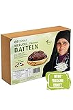 WERTVOLL - Unsere Medjoul-Datteln sind immer aus aktueller Ernte & 100% aus Palästina - sonnengetrocknet überzeugt die Dattel durch ihre einzigartige Karamellnote und dem leckeren Fruchtfleisch