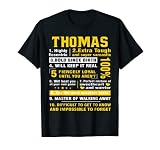 THOMAS - Camisa altamente excéntrica de 10 hechos THOMAS completamente inexplicable mantiene la calma y deja que THOMAS lo maneje el alma de la sirena