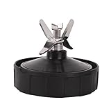 Biaze Replacement Blender Blade 7 Fins - Replacement Parts With Extra 2 Gasket Rubber O-Ring For Nutri Ninja 1000W BL450 BL454Q BL456 BL480 BL480D BL481 BL482 BL486CO Blender Juicer Mixer