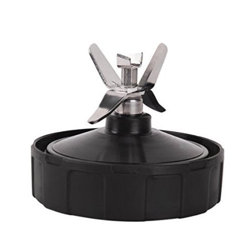 Biaze Replacement Blender Blade 7 Fins - Replacement Parts With Extra 2 Gasket Rubber O-Ring For Nutri Ninja 1000W BL450 BL454Q BL456 BL480 BL480D BL481 BL482 BL486CO Blender Juicer Mixer