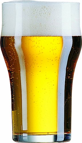 Arcoroc Nonic empilable Verres 340ml, 6 Verres