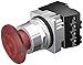 Siemens 52PR8GRA 30mm Incandescent 1NO/1NC Illuminated Push Button with Turn to Release Action, Red
