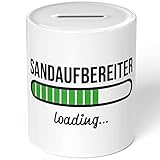 JUNIWORDS Spardose Sparbüchse, Sandaufbereiter Loading (6214170)