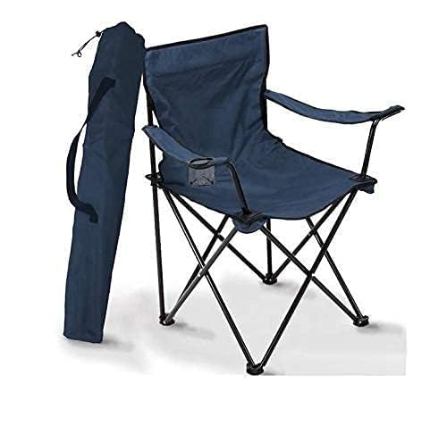 Folding Travel Chair Portable Camping Chair with Back Support, Lightweight Foldable Outdoor Chair, Compact Picnic Seat for Hiking, Beach, Garden, Fishing, Trekking & Travel-image-43