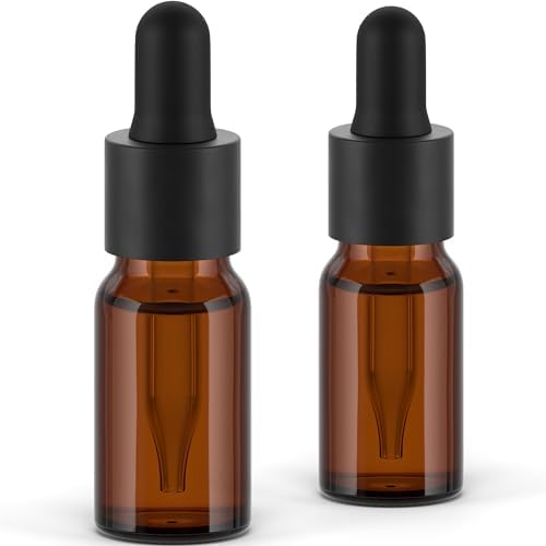 30 Frascos Cuentagotas De Vidrio ámbar De 30 Ml - Para Aceites Esenciales, Perfumes Y Aromaterapia