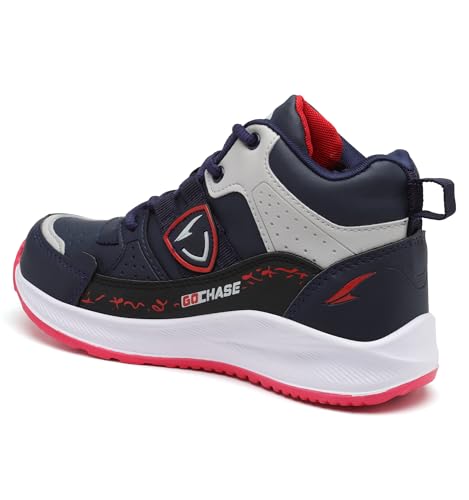 Image of ASIAN Kids ADVENTURE-01 Stylish Casual High Top Sneaker and Trendy Shoes with Laces for Boys