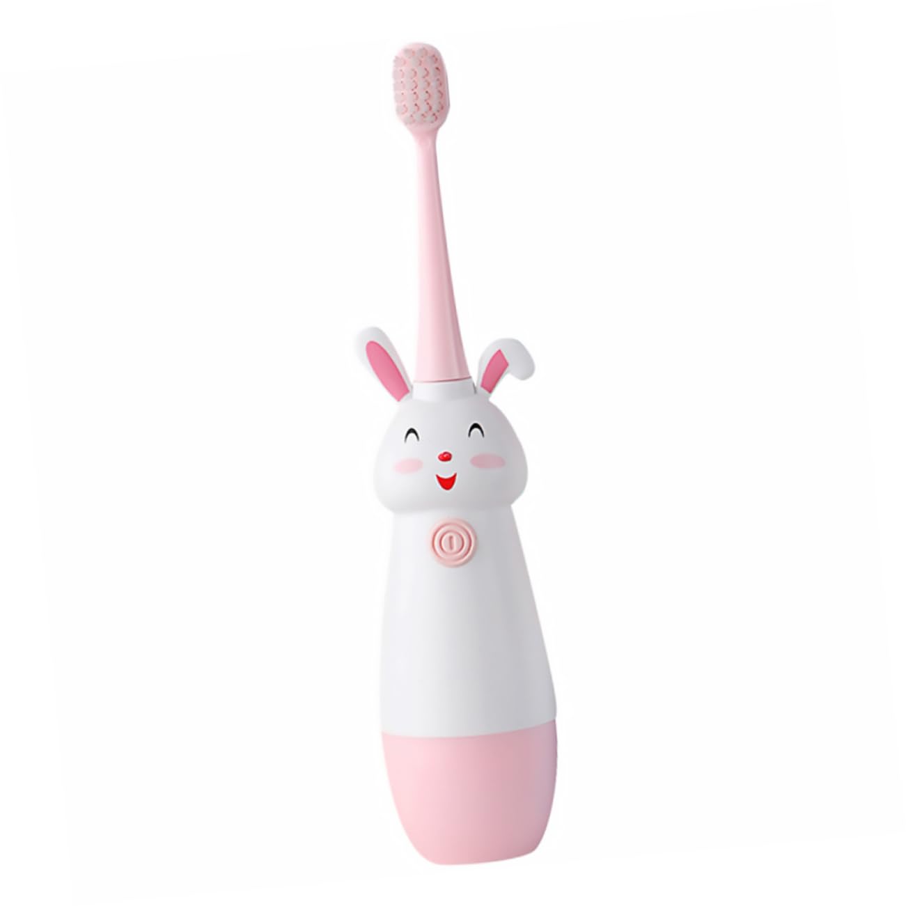 minkissy Rechargeable Boys and Girls' Electric Toothbrush 3 Replacement Heads Cartoon Design Soft Silk Bristles Non-Slip Grip for Daily Use