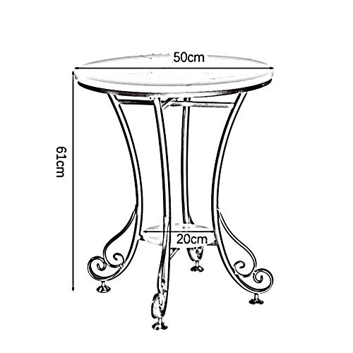 Table basse ronde gain de place pour optimiser un petit salon - 5
