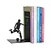 Balvi Fermalibri Goal Kick Colore Nero Fermalibri da scaffale e libreria con Calciatore Metallo