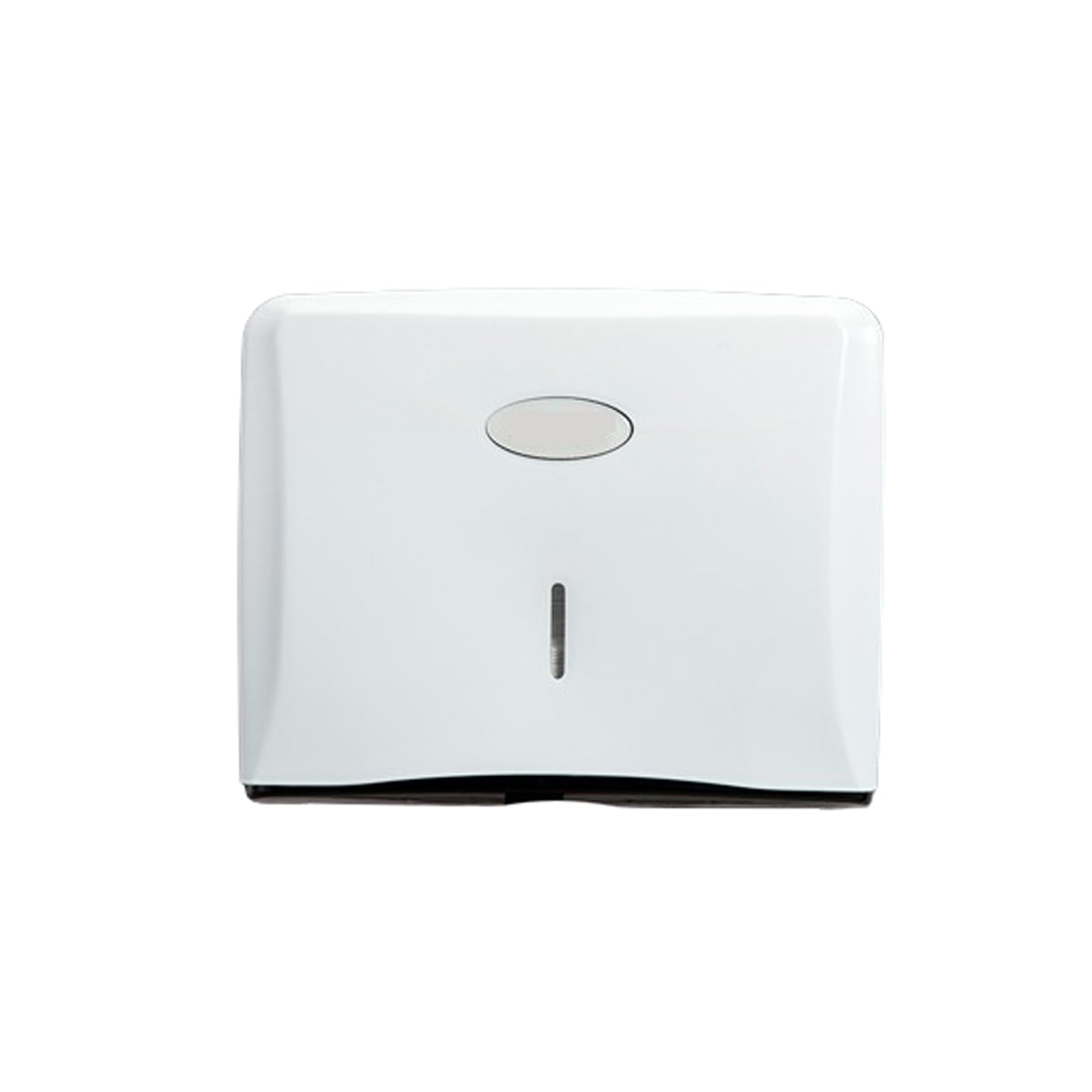Dispensador de toallas de papel de pared con capacidad de 200 unidades para baño blanco
