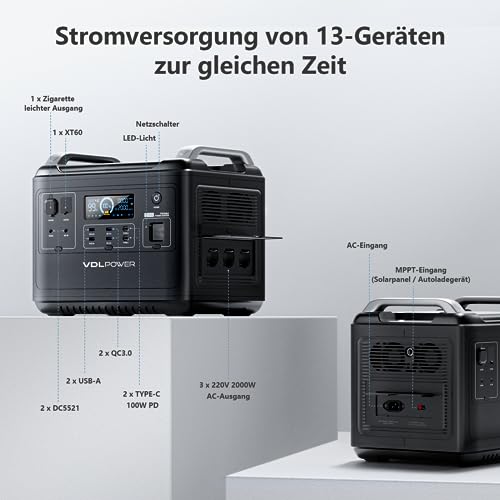Amazon.co.jp: VDL: HS2000ポータブル電源