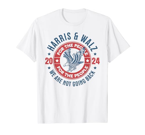 Harris Walz 2024 Election President Kamala Harris Tim Waltz Maglietta