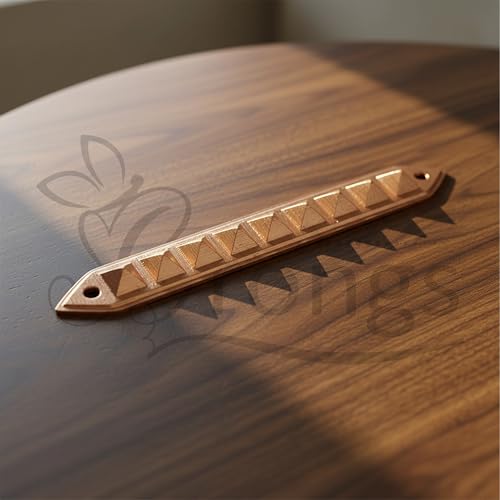 Image of Copper 9 Pyramid Strip |Size- 7Inch |Weight- 110gm Approx | Vastu Remedy Tool |Strip with Pyramid Design for Correcting Corner | Home & Spritual Decor | Pack of 1