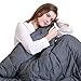 L'AGRATY Weighted Blanket for Adults (15 lbs, 48"x72", Twin Size) | 2.0 Cooling Heavy Blanket for Individual Between 120-180 lbs | 100% Natural Cotton | New Technology