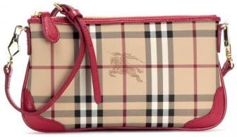 Amazon バーバリー Burberry Ls Peyton Htr ピンク斜めがけショルダーバッグ 並行輸入品 Burberry ショルダーバッグ