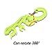 3 Colors Diving Hose Holder,360 °Rotatable Diving Double BCD Hose Holder Clip with Clip Buckle Hook(Yellow)