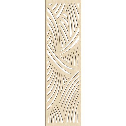 Image of Chester Decorative Pierced Fretwork Wood Wall Panels, 29 3 /8 inchW x 74 3 /8 inchH x 1 /4 inchT, Birch