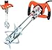 Frusta a mano per malta, miscelatore, miscelatore, HM-60, 1600 W, N52, 2 x Quirl AWZ